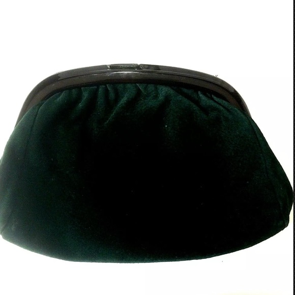 Vintage Vanessa Genuine Leather Suede Clutch Bag - Picture 6 of 7